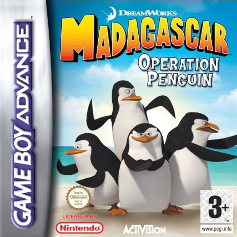 MADAGASCAR OPERATION PENGUIN GAME BOY ADVANCE GBA