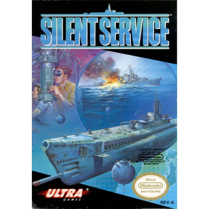 SILENT SERVICE - NINTENDO NES