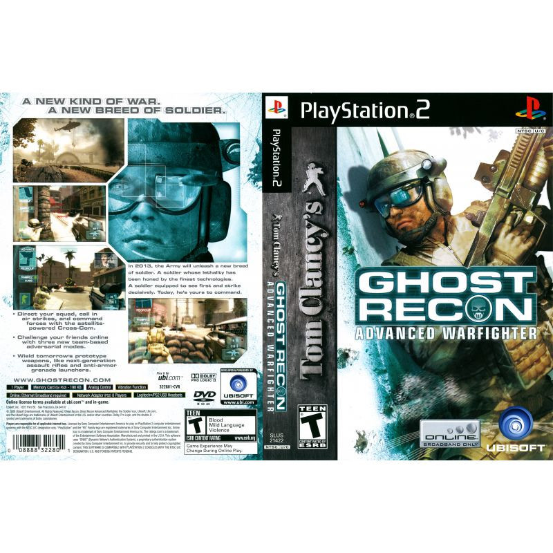 TOM CLANCY S GHOST RECON ADVANCED WARFIGHTER - PS2