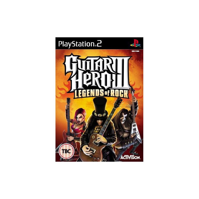 GUITAR HERO III LEGENDS OF ROCK - PS2