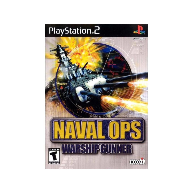 NAVAL OPS WARSHIP GUNNER - PS2