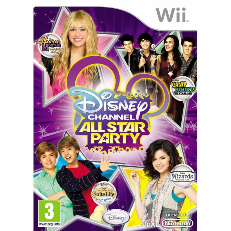 DISNEY CHANNEL ALL STAR PARTY GAMES (WII)