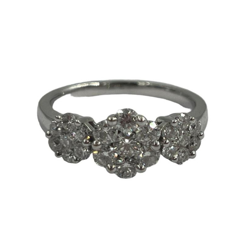 BAGUE OR ET DIAMANTS 394 GRS