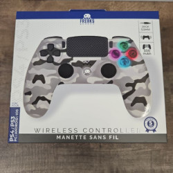 MANETTE PS4 BLANC CAMOUFLAGE BLUETOOTH