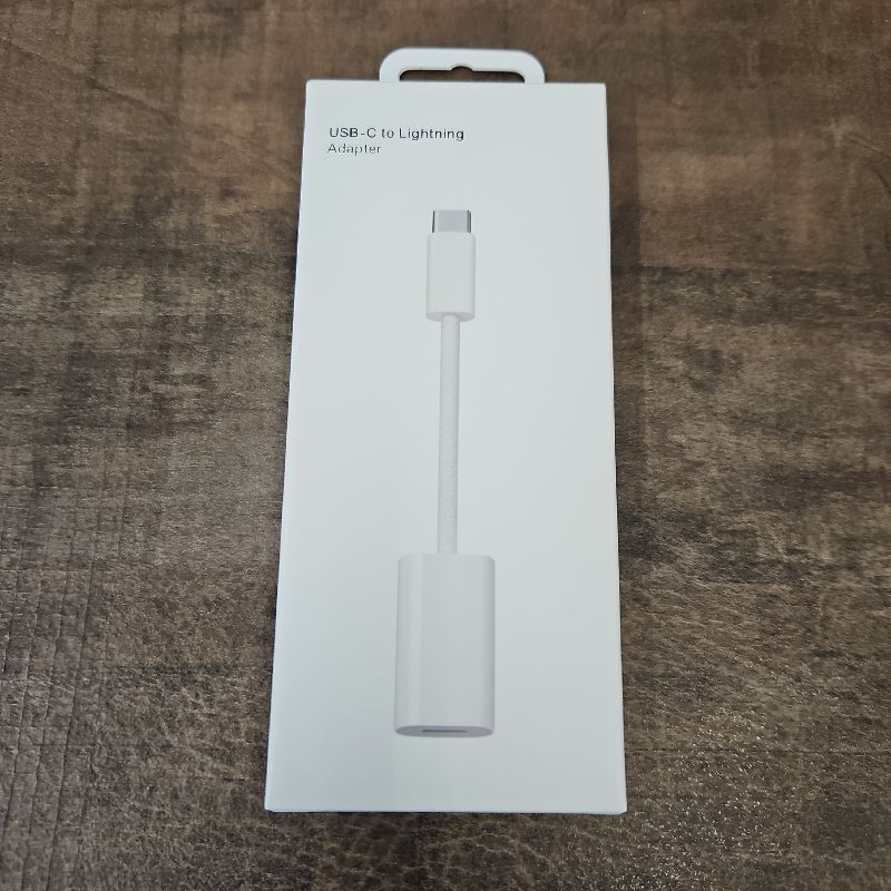 APPLE USB-C TO LIGHTNING ADAPTATEUR