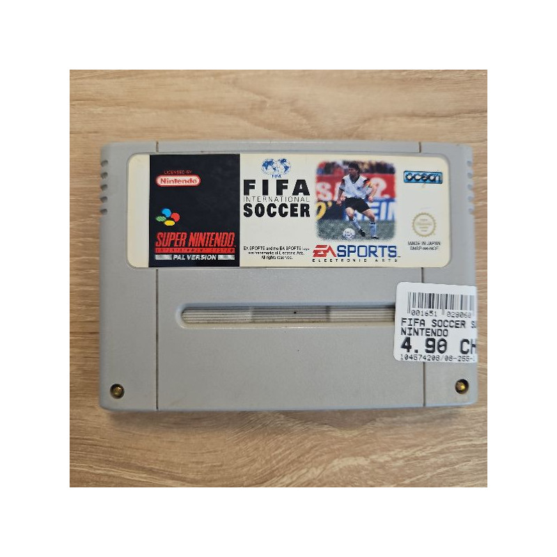 FIFA SOCCER SUPER NINTENDO