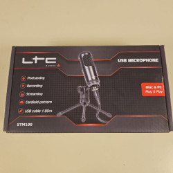 MICROPHONE USB LTC STM100 REC STREAM PODCAST