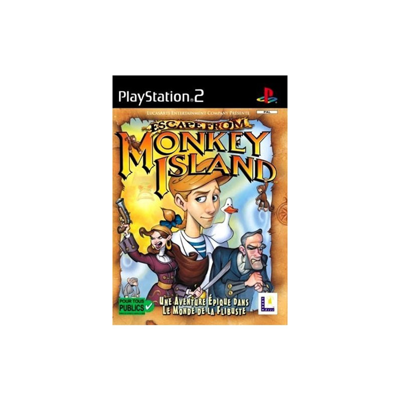 ESCAPE FROM MONKEY ISLAND - PS2