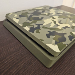 CONSOLE PS4 SLIM 1 TB CAMOUFLAGE VERT