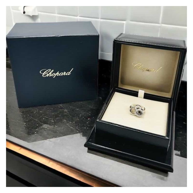 BAGUE CHOPARD HAPPY DIAMOND 18K 6.82GRS T51