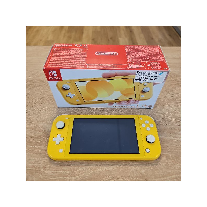 CONSOLE NINTENDO SWITCH LITE JAUNE