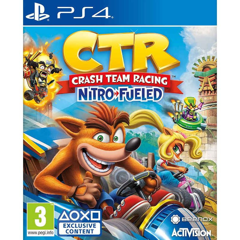 CRASH TEAM RACING NITRO-FUELED - PS4