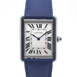 CARTIER TANK SOLO XL 3169 ROMAN DIAL 27X35MM QUARTZ