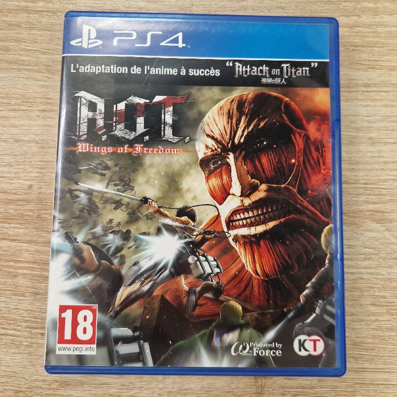 ATTACK OF TITANS WINGS OF FREEDOM PS4