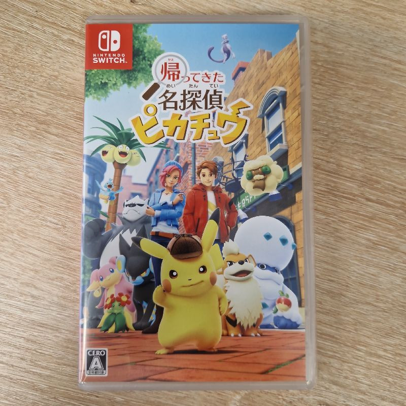 DETECTIVE PIKACHU RETURNS SWITCH