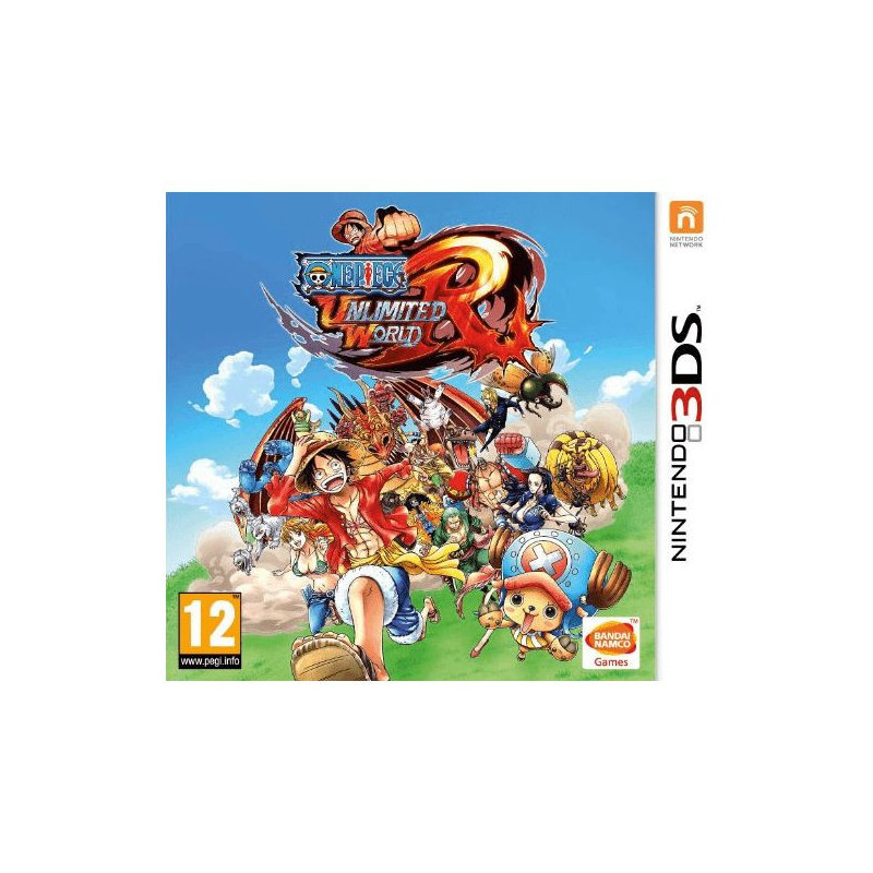 ONE PIECE UNLIMITED WORLD RED 3DS