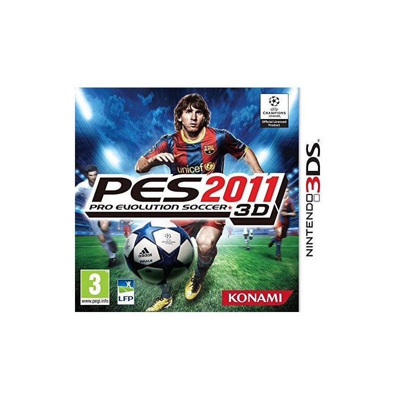 KONAMI PES 2011  PRO EVOLUTION SOCCER 3DS