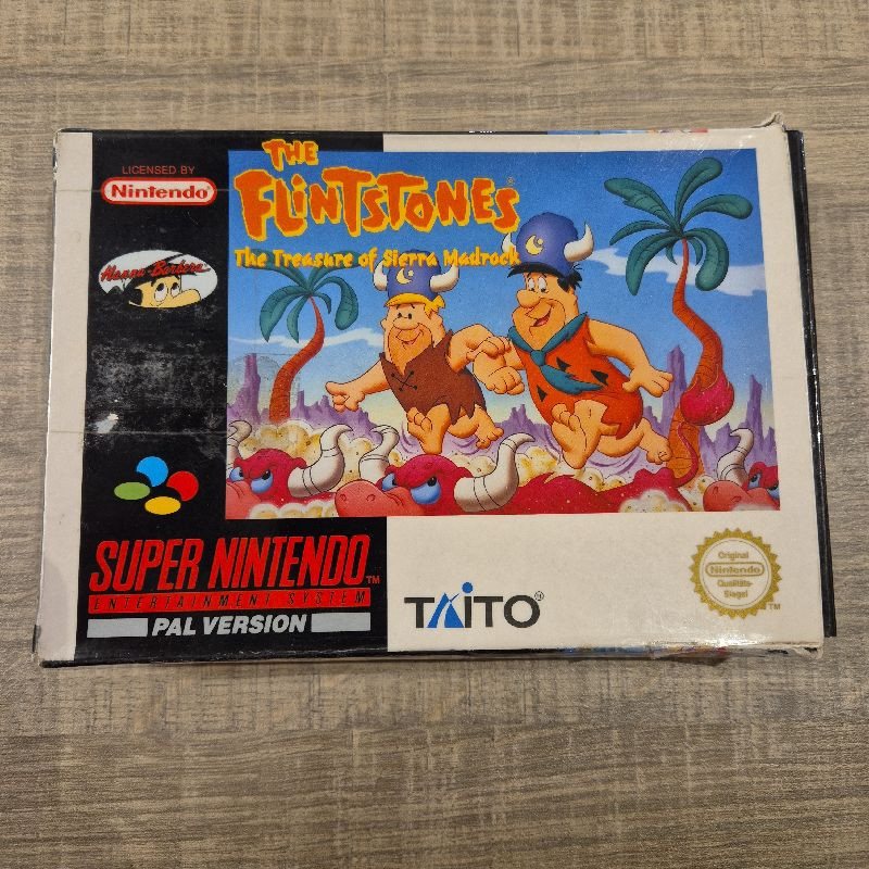 THE FLINTSTONES THE TREASURE OF SIERRA MADROCK NES