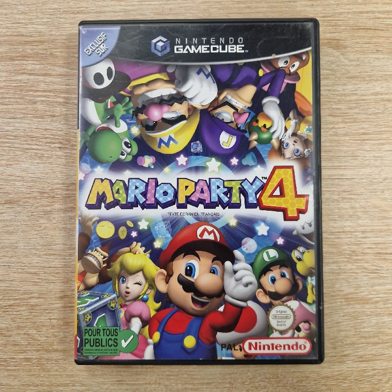 MARIO PARTY 4 SANS NOTICE GAMECUBE