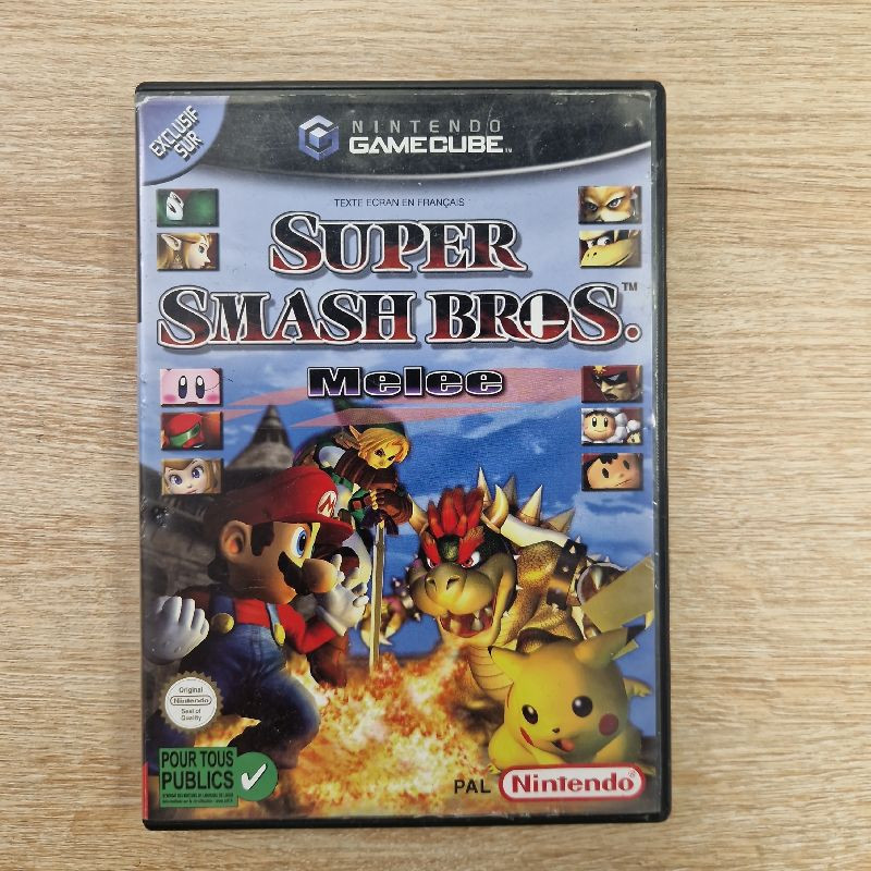 SUPER SMASH BROS MELEE GAMECUVE