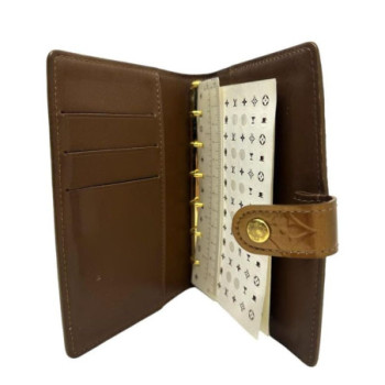 AGENDA LOUIS VUITTON CUIR VERNI