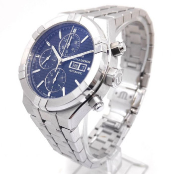 MAURICE LACROIX AIKON AUTOMATIC CHRONOGRAPH AI6038-SS002-330-1 44MM