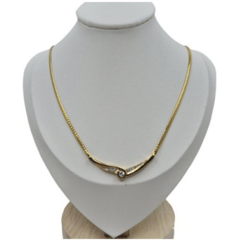 COLLIER OR JAUNE 18K DIAM 9.13