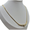 COLLIER OR JAUNE 18K DIAM 9.13