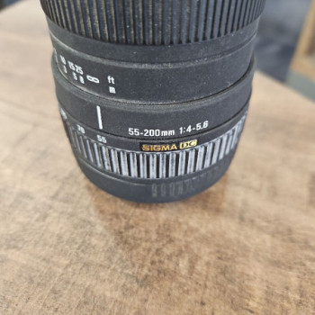 SIGMA DC 55-200MM 14-5.6