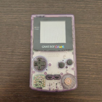 CONSOLE GAME BOY COLOR VIOLET TRANSPARENT