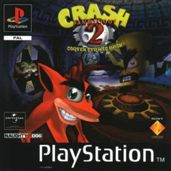 CRASH BANDICOOT 2: CORTEX STRIKES BACK PAL PS1