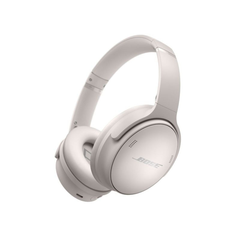 BOSE QUIETCOMFORT 45 HEADPHONES WHITE SMOKE