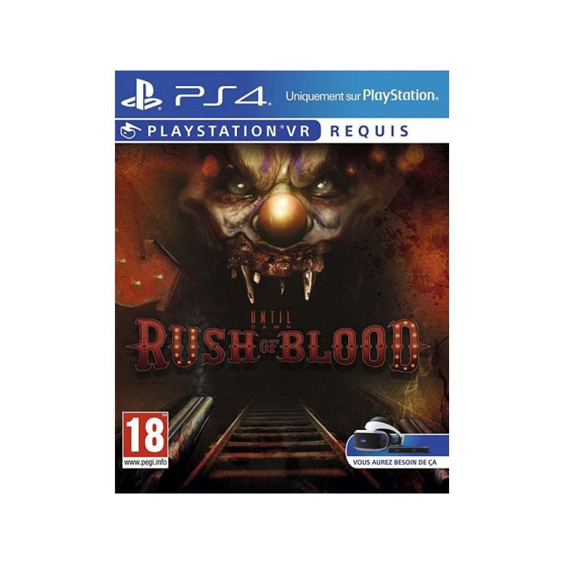 UNTIL DAWN: RUSH OF BLOOD - PS4