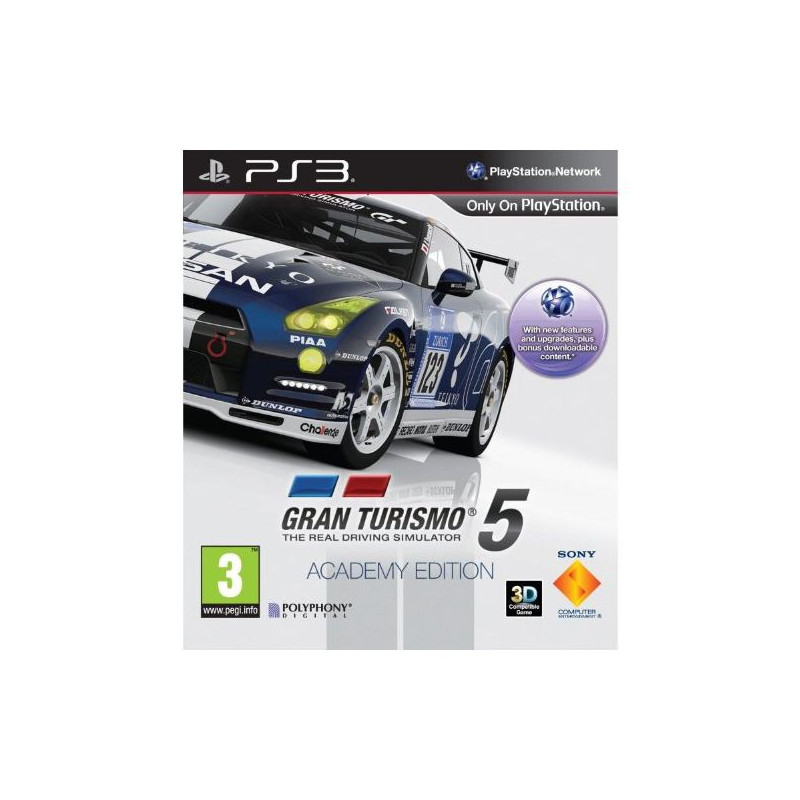 GRAN TURISMO 5 ACADEMY EDITION - PS3