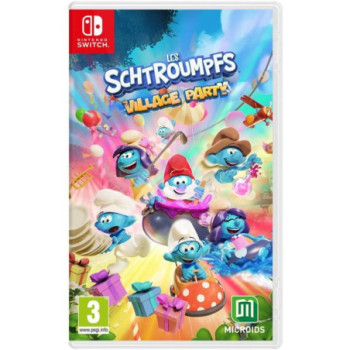 LES SCHTROUMPFS VILLAGE PARTY NINTENDO SWITCH