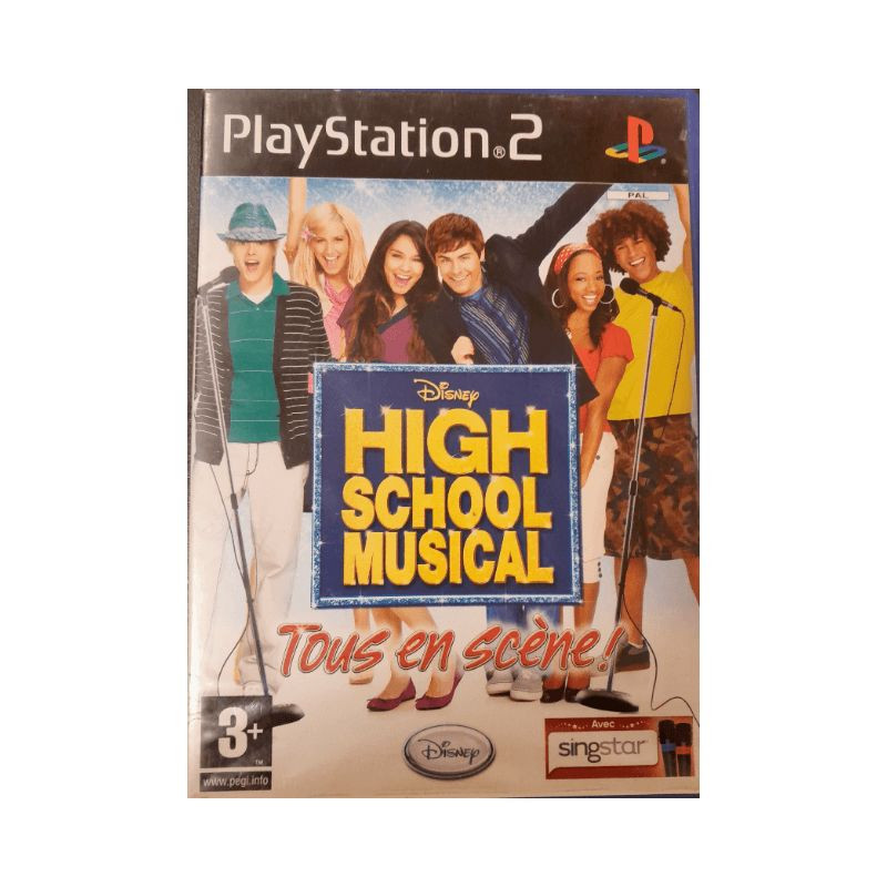 DISNEY HIGH SCHOOL MUSICAL TOUS EN SCENE - PS2