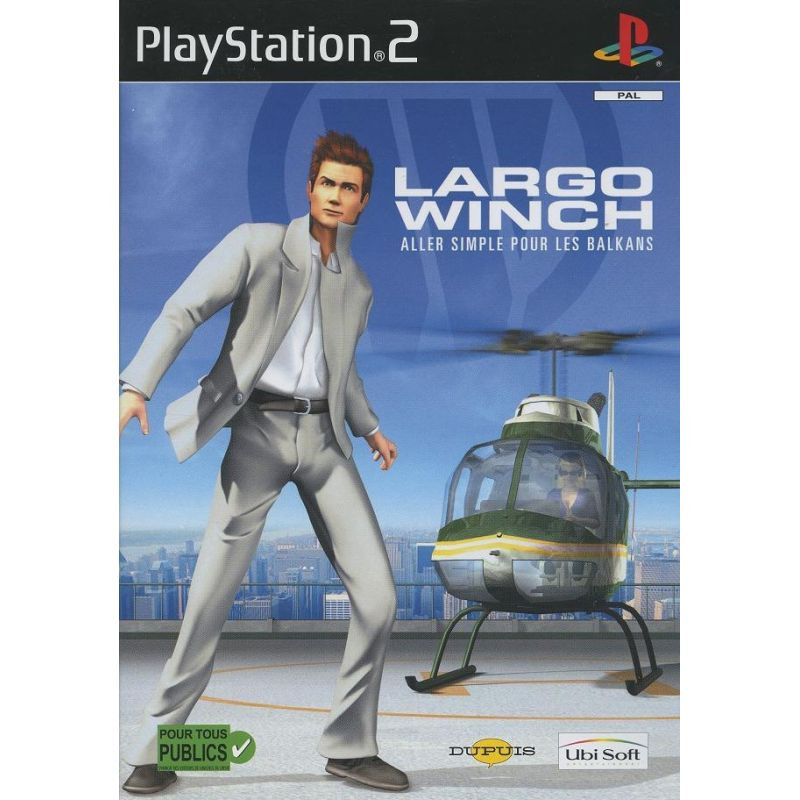 LARGO WINCH ALLER SIMPLE POUR LES BALKANS - PS2