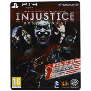 INJUSTICE : GODS AMONG US - ED. STEELBOOK RED SON  - PS3