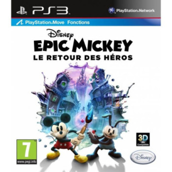 DISNEY EPIC MICKEY LE RETOUR DES HEROS PS3