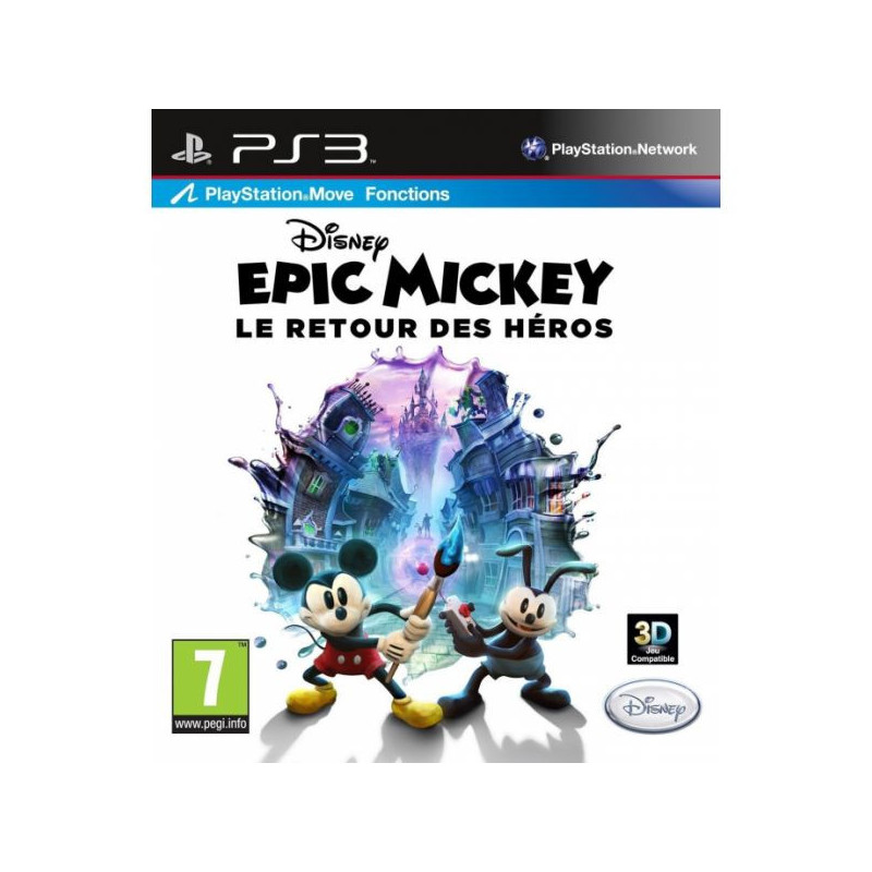 DISNEY EPIC MICKEY LE RETOUR DES HEROS PS3