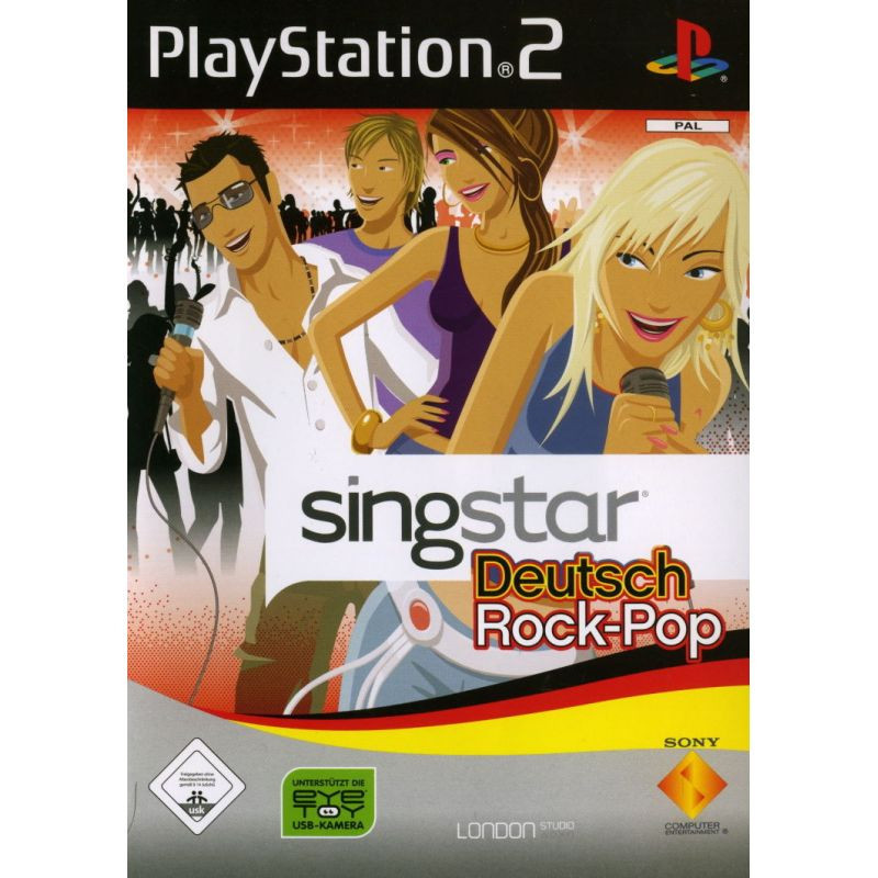 SINGSTAR DEUTSCH ROCK POP PS2