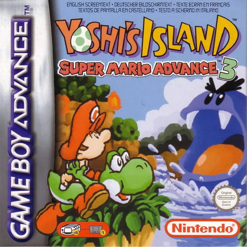 YOSHI S ISLAND SUPER MARIO ADVANCE 3 - GBA