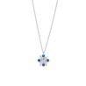 COLLIER TIFFANY & CO EN PLATINE ET SAPHIRS 0.20CTS LYNN AVEC ECRIN