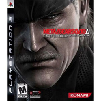 METAL GEAR SOLID 4 GUNS OF THE PATRIOTS - PS3