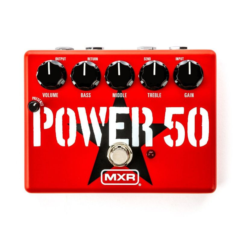 MXR TOM MORELLO POWER 50 OVERDRIVE EFFECTS PEDAL