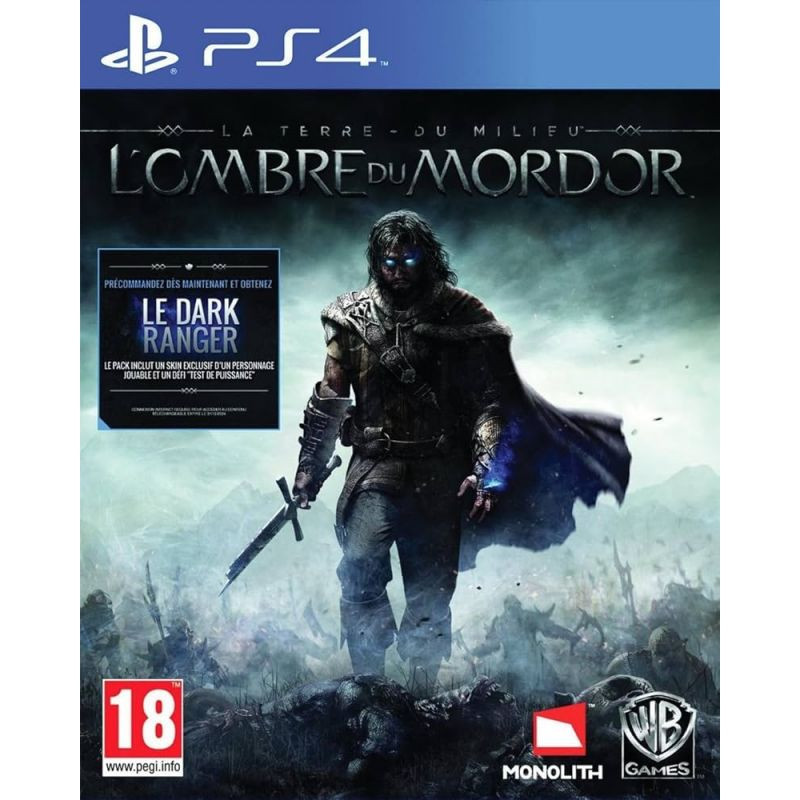 LA TERRE DU MILIEU L OMBRE DU MORDOR - PS4