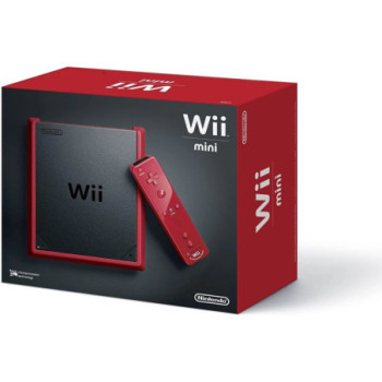 CONSOLE NINTENDO WII MINI ROUGE EN BOITE