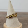 BAGUE OR JAUNE 18CTS 5.03GRS T.58