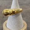 BAGUE OR JAUNE 21CT 9.12GRS T.54