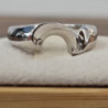 BAGUE OR BLANC 18CTS 7.75GRS T.53